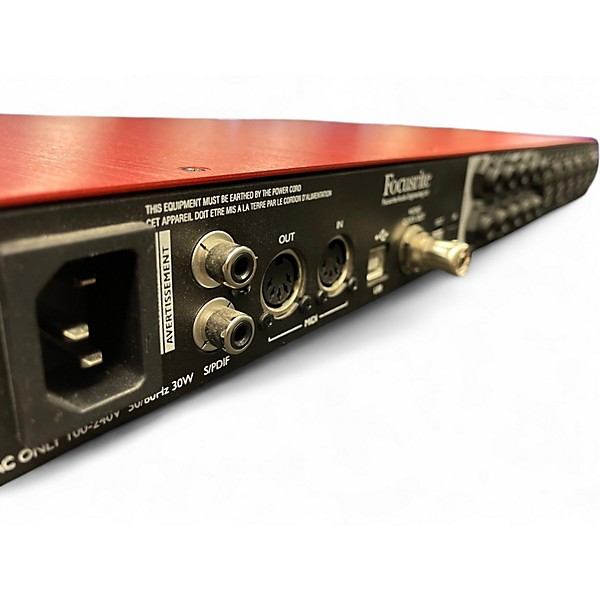 Used Focusrite Scarlett 18i20 Audio Interface