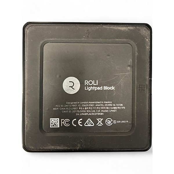 Used ROLI Lightpad Block MIDI Controller