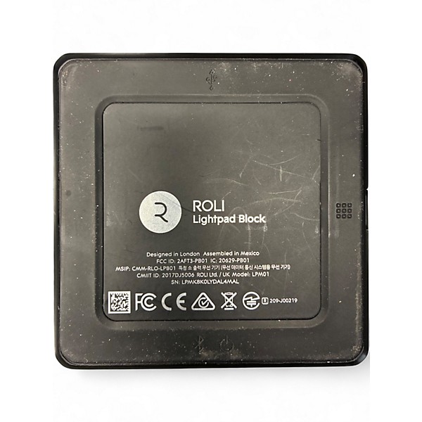 Used ROLI Lightpad Block MIDI Controller