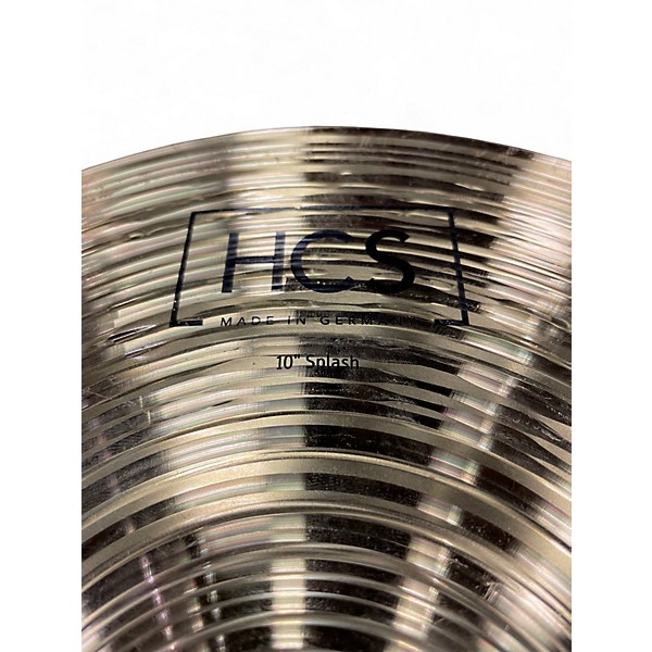 Used MEINL 10in HCS Splash Cymbal