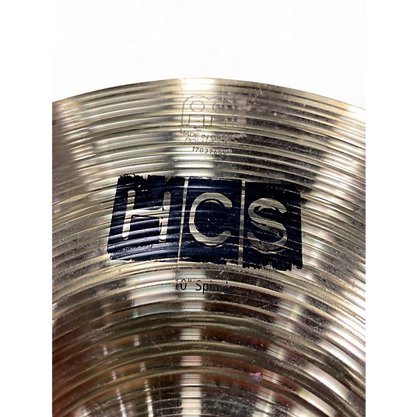 Used MEINL 10in HCS Splash Cymbal