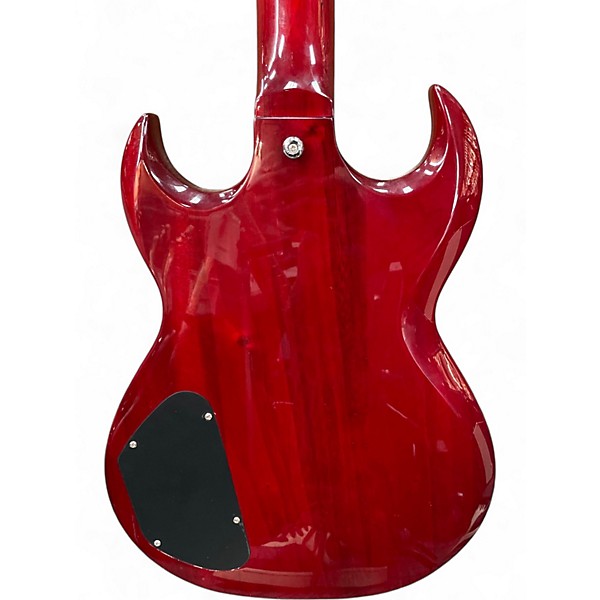 Used Greg Bennett Design by Samick Torino sg Cherry Solid Body Electric Guitar