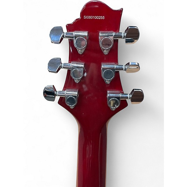 Used Greg Bennett Design by Samick Torino sg Cherry Solid Body Electric Guitar