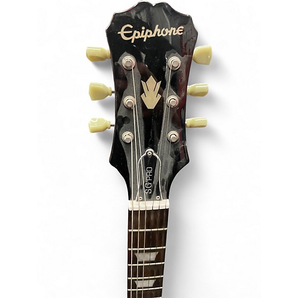 Used Epiphone SG Pro Cherry Solid Body Electric Guitar