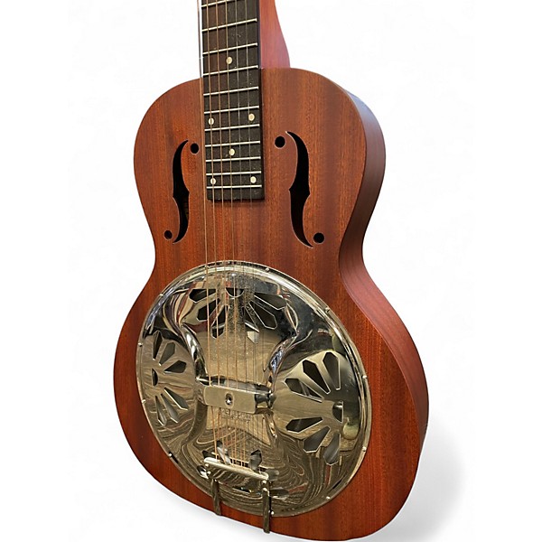 Used Gretsch Guitars G9200 Boxcar Round Neck Natural Resonator Guitar