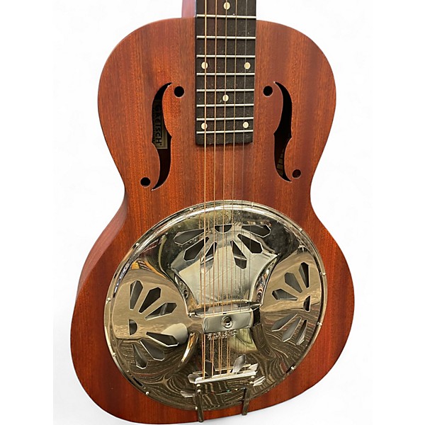 Used Gretsch Guitars G9200 Boxcar Round Neck Natural Resonator Guitar