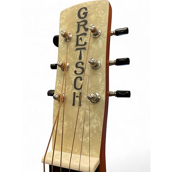 Used Gretsch Guitars G9200 Boxcar Round Neck Natural Resonator Guitar