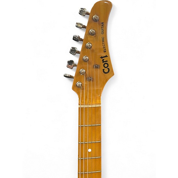Used Cort SSS MIK S TYPE Sunburst Solid Body Electric Guitar