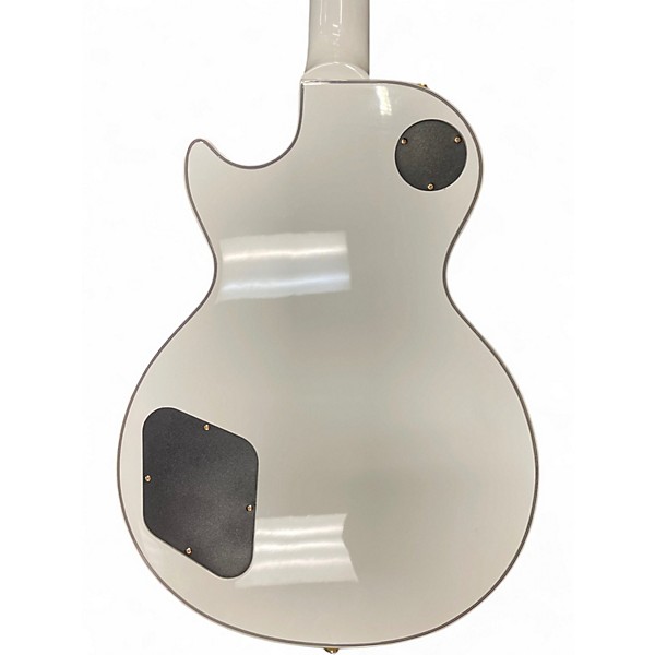 Used Epiphone Les Paul Custom Alpine White Solid Body Electric Guitar