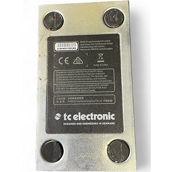 Used TC Electronic Afterglow Chorus Effect Pedal