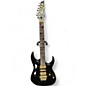 Used 2024 Ibanez Steve Vai Signature PIA3761-XB Onyx Black Solid Body Electric Guitar thumbnail