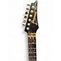 Used 2024 Ibanez Steve Vai Signature PIA3761-XB Onyx Black Solid Body Electric Guitar