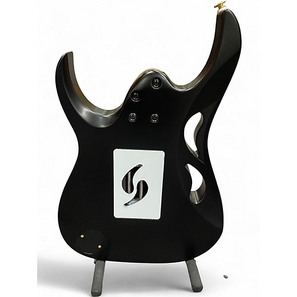 Used 2024 Ibanez Steve Vai Signature PIA3761-XB Onyx Black Solid Body Electric Guitar