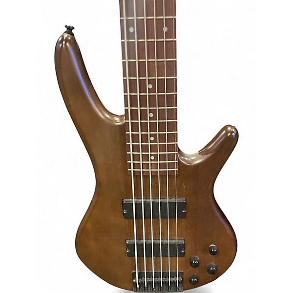 Used Ibanez GSR206 6 String Natural Electric Bass Guitar