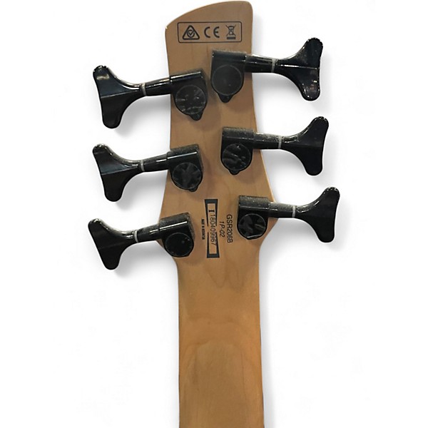 Used Ibanez GSR206 6 String Natural Electric Bass Guitar