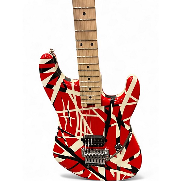 Used EVH Striped Series EVH Solid Body Electric Guitar