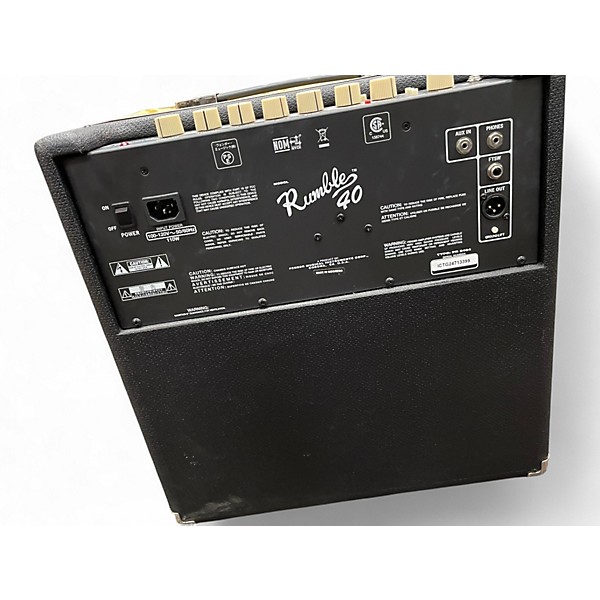 Used Fender RUMBLE 40 Bass Power Amp