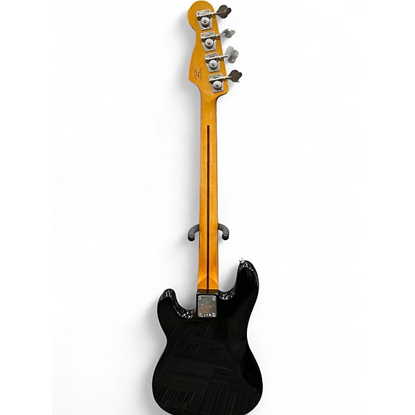 Used Squier Classic Vibe 1970S Precision Bass Black and White Electric Bass Guitar