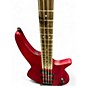 Used 2024 Jackson J Series Spectra Bass JS23 Guitar Red Satin Electric Bass Guitar