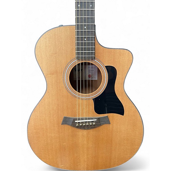 Used Taylor 114CE Natural Acoustic Electric Guitar