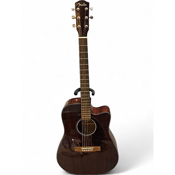 Used Fender CD140SCE Mahogany Acoustic Electric Guitar