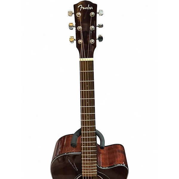 Used Fender CD140SCE Mahogany Acoustic Electric Guitar