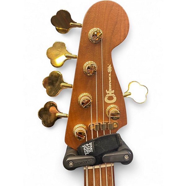 Used Charvel Pro Bass San Dimas JJ V5 Lambo Greeb Electric Bass Guitar