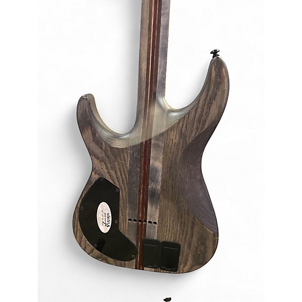 Used 2024 Schecter Guitar Research C-1 S HT SLS Elite "Evil Twin" Satin Black Solid Body Electric Guitar