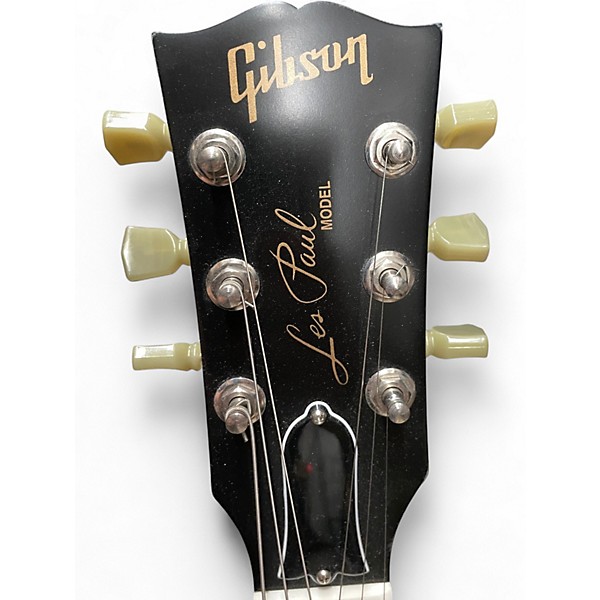 Used Gibson Les Paul Tribute Gold Top Solid Body Electric Guitar