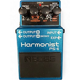 Used BOSS PS6 Harmonist Effect Pedal