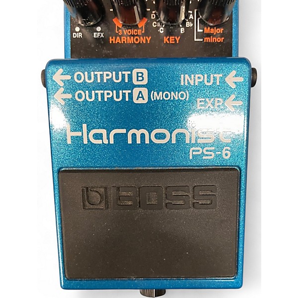 Used BOSS PS6 Harmonist Effect Pedal