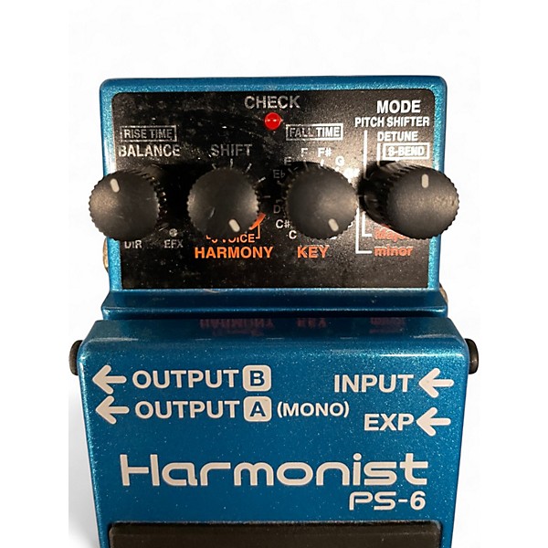 Used BOSS PS6 Harmonist Effect Pedal