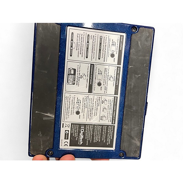 Used DigiTech JML Jam Man Looper Phrase Sampler Pedal