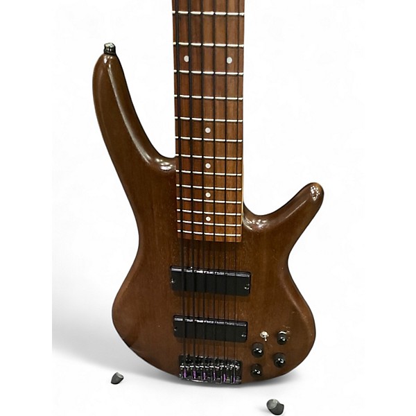 Used Ibanez GSR206 6 String Walnut Electric Bass Guitar