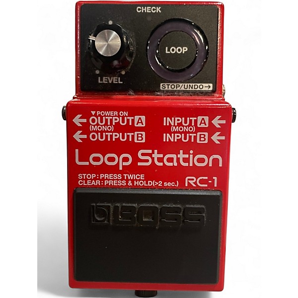 Used BOSS RC1 Loop Station Pedal