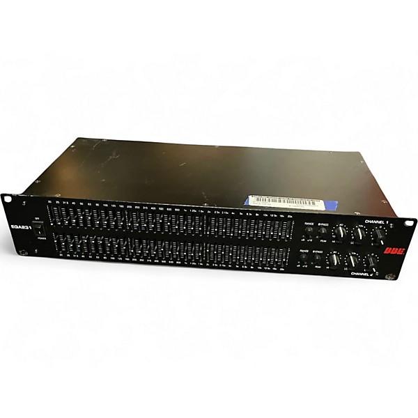 Used BBE EQA231 Dual 31 Band Equalizer