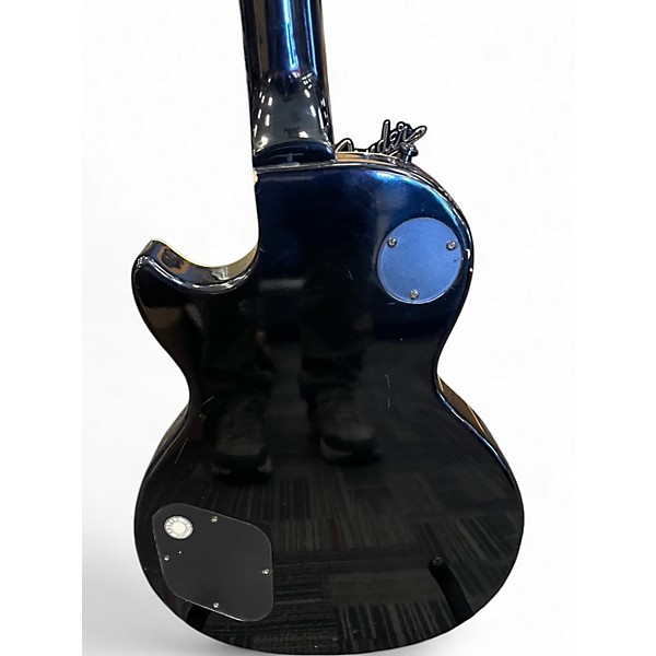 Used Epiphone LES PAUL CLASSIC TRANS BLACK Solid Body Electric Guitar