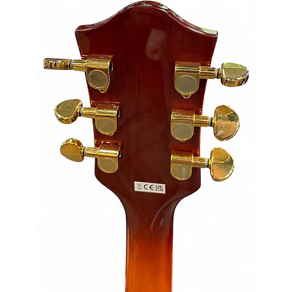 Used Gretsch CAT CB 3PU/ABY ALE ORANGE BURST Hollow Body Electric Guitar