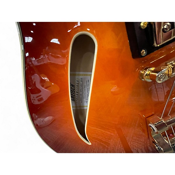 Used Gretsch CAT CB 3PU/ABY ALE ORANGE BURST Hollow Body Electric Guitar
