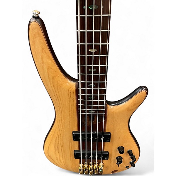 Used Ibanez SR1305 Natural Electric Bass Guitar