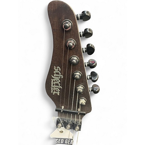 Used Schecter Guitar Research Sun Valley Super Shredder LH Black Limba Electric Guitar