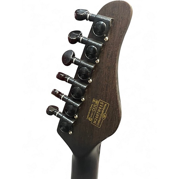 Used Schecter Guitar Research Sun Valley Super Shredder LH Black Limba Electric Guitar