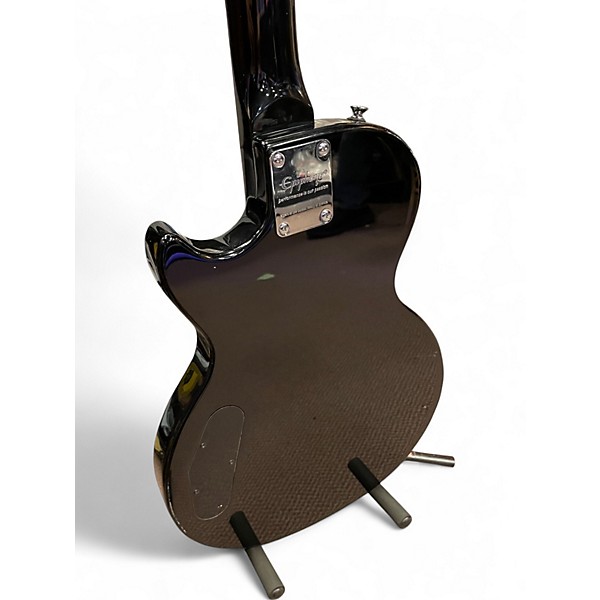 Used 2025 Epiphone Les Paul Special II Black Solid Body Electric Guitar