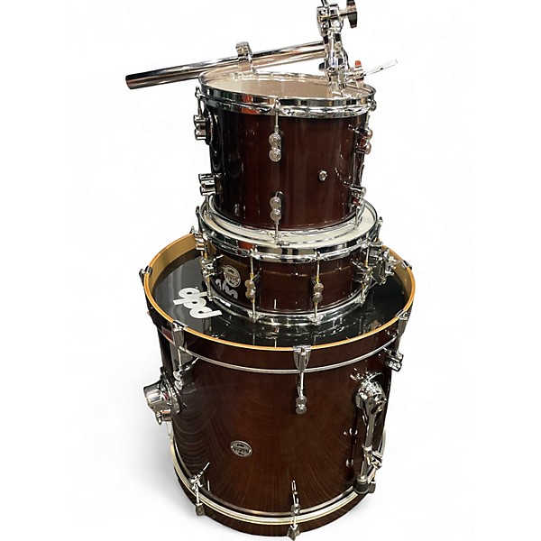 Used PDP by DW 6 Piece Concept Series BIRCH Mahogany Drum Kit