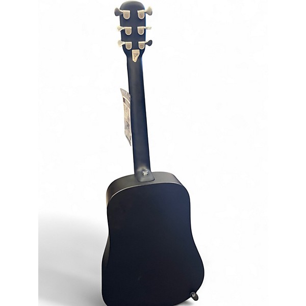 Used LAVA MUSIC blue lava Black Acoustic Electric Guitar