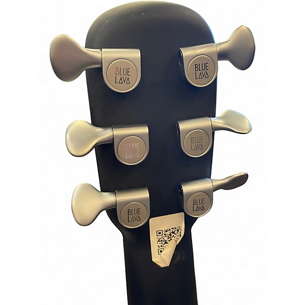 Used LAVA MUSIC blue lava Black Acoustic Electric Guitar