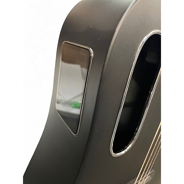 Used LAVA MUSIC blue lava Black Acoustic Electric Guitar