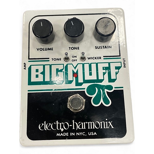 Used Electro-Harmonix XO Big Muff with Tone Wicker Distortion Effect Pedal