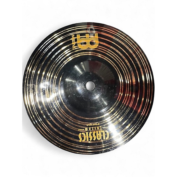 Used MEINL 8in CLASSICS CUSTOM DARK SPLASH Cymbal