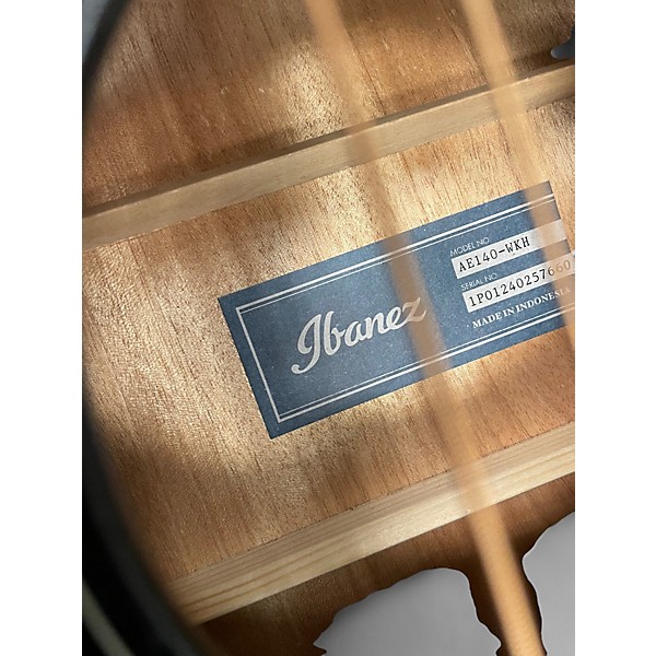 Used Ibanez IBANEZ AE140 BLACK Acoustic Electric Guitar